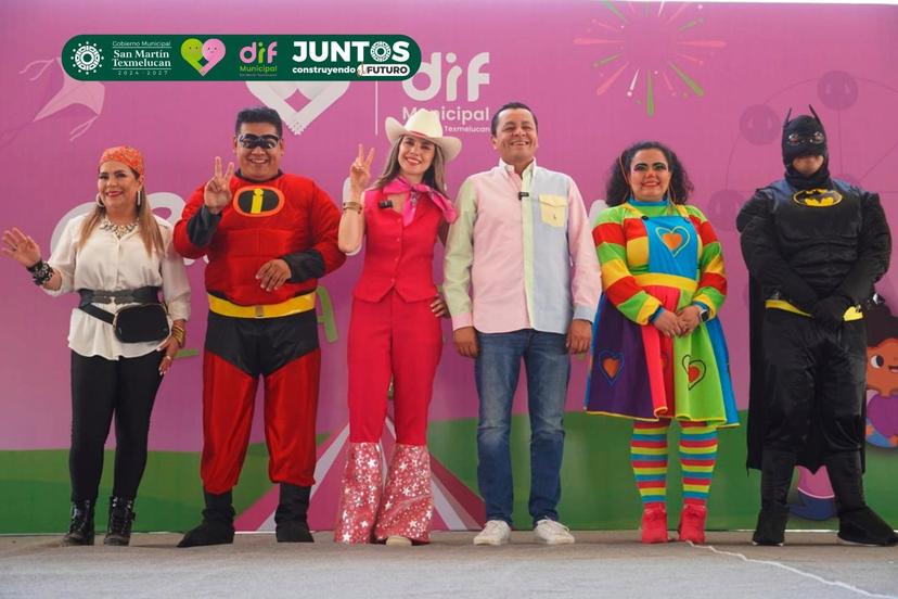 Texmelucan realizó la Gran Feria del Día del Niño del DIF Municipal