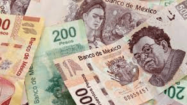 El peso mexicano se apreció ligeramente contra el dólar estadounidense 