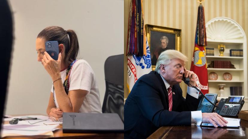Hablamos con Trump y acordamos reuniones entre funcionarios: Sheinbaum 