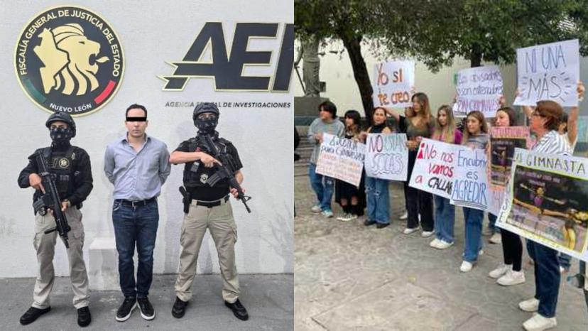 Arrestan a entrenador de gimnasia acusado de abuso sexual en Nuevo León