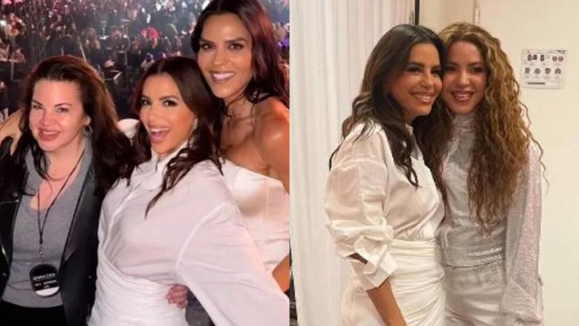 ¡Genial! La actriz Eva Longoria visita la CDMX por concierto de Shakira 