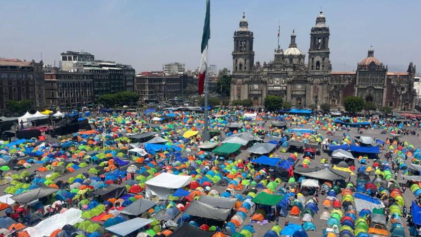 Tras diálogo con la Segob, CNTE levanta paró y plantón en la CDMX 