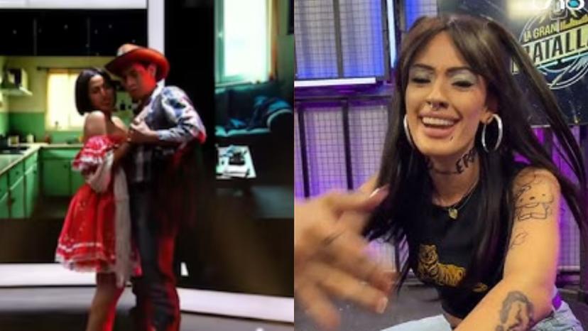 Televisión de Bolivia parodia a Christian Nodal y Ángela Aguilar