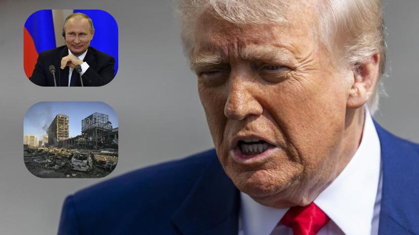 Trump le ruega a Putin terminar con los ataques militares a Kiev 