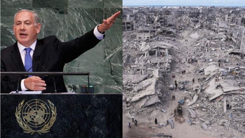 Vamos a matar a todos en Gaza, si eso protege a Israel: Netanyahu 