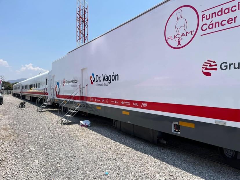 Llega el Doctor Vagón, el Tren de la Salud a Tehuacán con atención médica gratuita