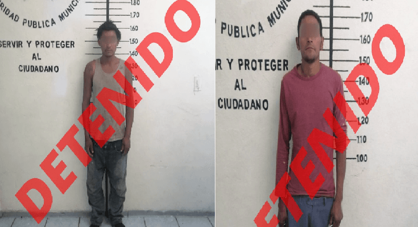 En San Pedro detienen a dos hombres por robo a casa habitación