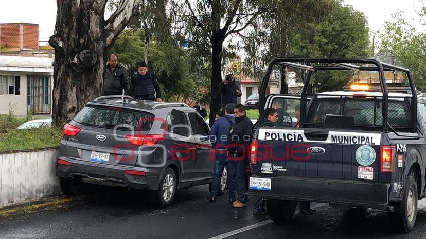 Ejecutan a conductora de camioneta en la Recta a Cholula