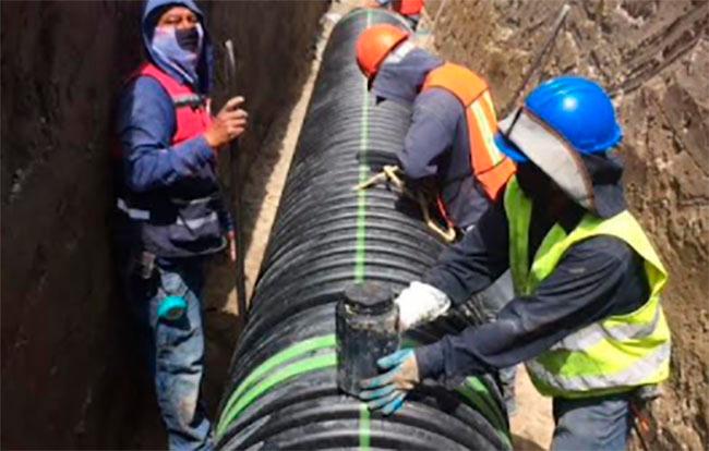 Entuba CEASPUE aguas negras para sanear el Atoyac