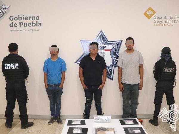 Los detienen con droga y arma en el Arco de Seguridad de Palmar de Bravo