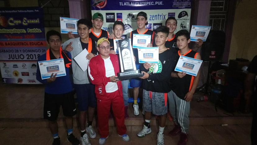 Realizan Copa Estatal de Básquetbol en Tlatlauquitepec 