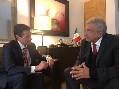 AMLO invita a EPN a su casa para agradecerle atenciones