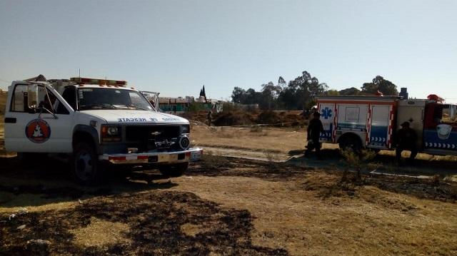 Tras más de 12 horas controlan fuga de gas en Amozoc