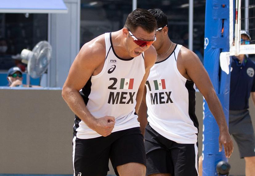 México logra primer triunfo en voleibol de playa olímpico