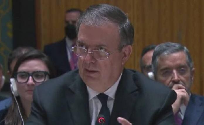 Marcelo Ebrard y el ridículo en la ONU a nombre de AMLO