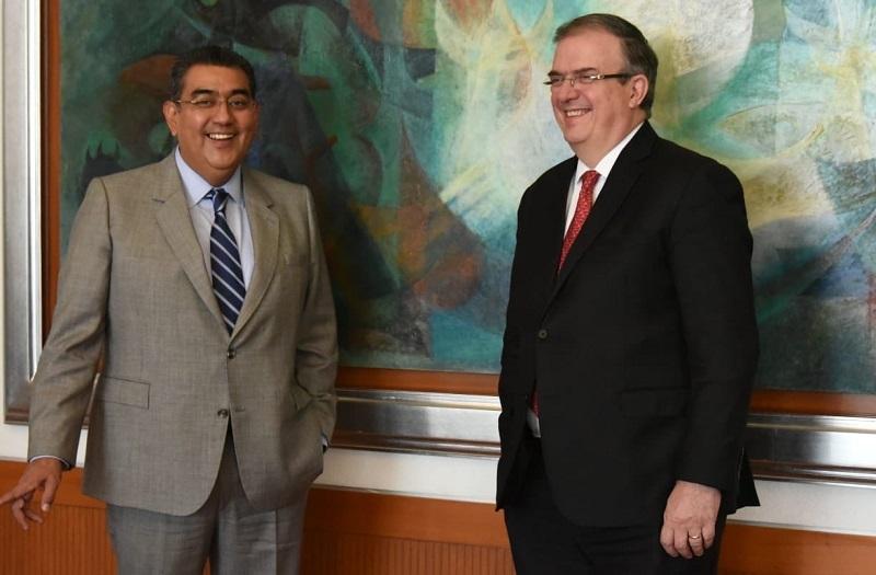 Promoverá Ebrard inversiones extranjeras en Puebla