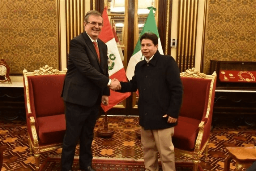 México, dispuesto a dar asilo a Pedro Castillo: Ebrard