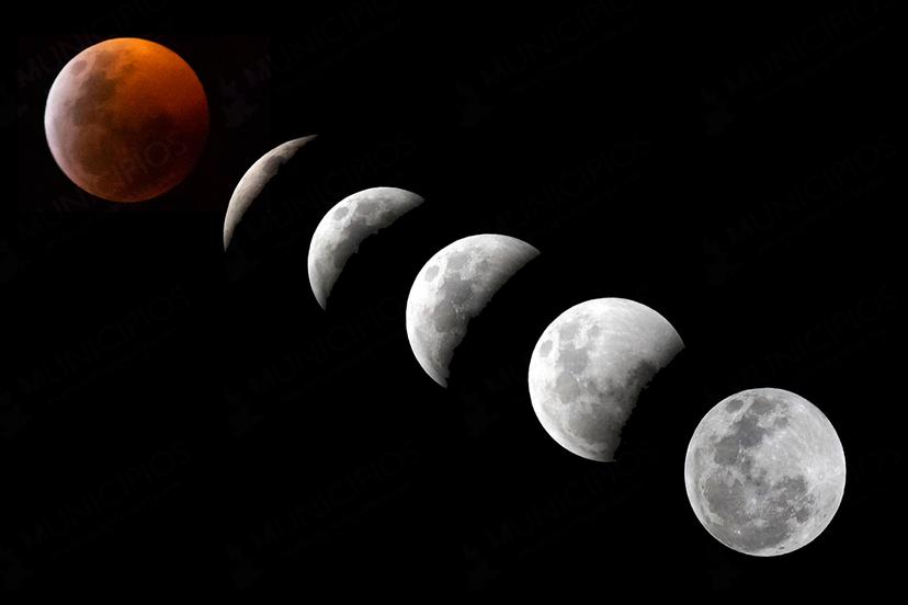 GALERÍA Si te perdiste el eclipse de luna aquí lo puedes ver