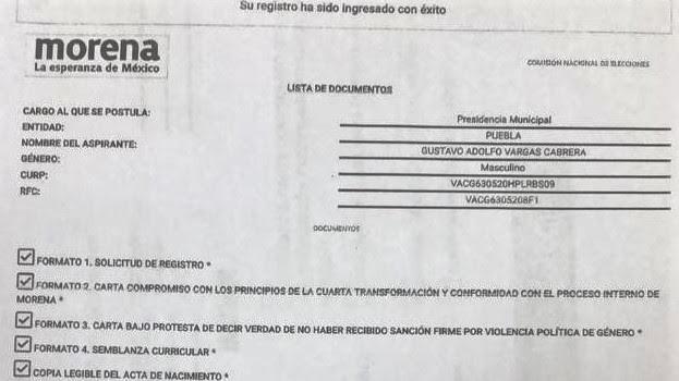 Gustavo Vargas, edil de Huauchinango busca la reelección