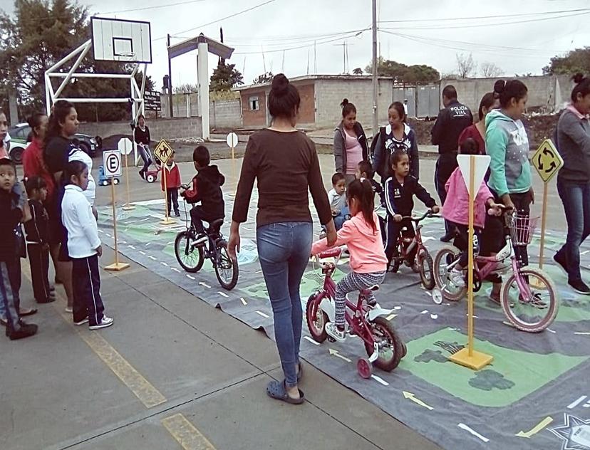 En Tlapanalá llevan a cabo educación vial en las escuelas