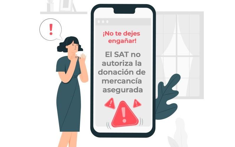 Alerta SAT a usuarios por correos y llamados apócrifos