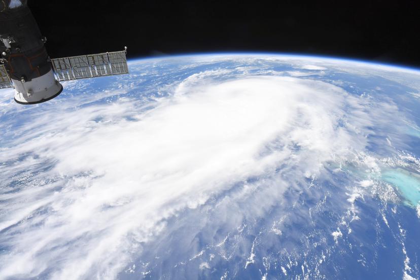 Impresionante, así se ve el huracán Laura desde el espacio