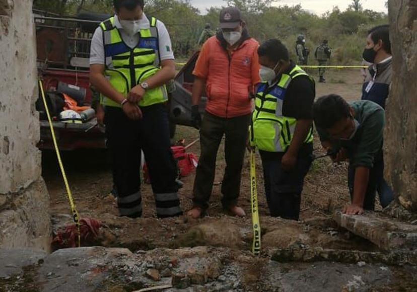 Hallan presunta fosa clandestina con ropa y calzado en Quecholac