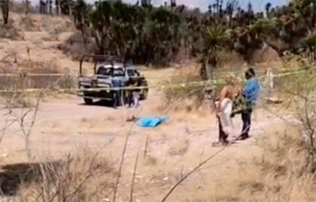 Dejan ejecutado en paraje de Miahuatlán