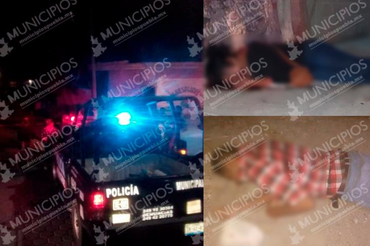 Ejecutan a disparos a pareja frente a campo deportivo en Tecamachalco