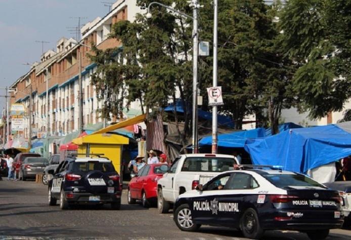 A mano armada, asaltan Tesorería Municipal de Puebla