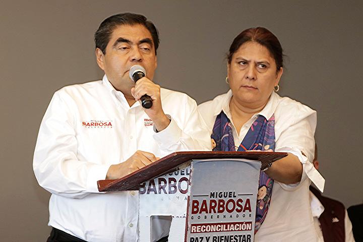 Miguel Barbosa acusa al PAN de violentar elección del 2 de junio