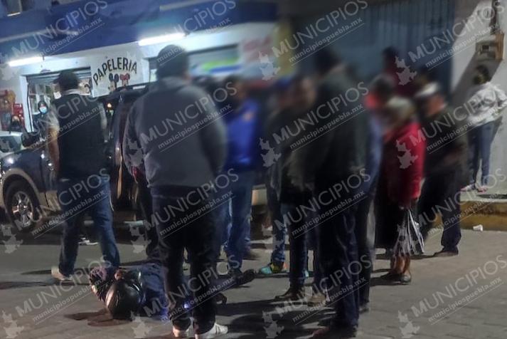 Lesionan a elemento de tránsito en riña de particulares en Tecamachalco