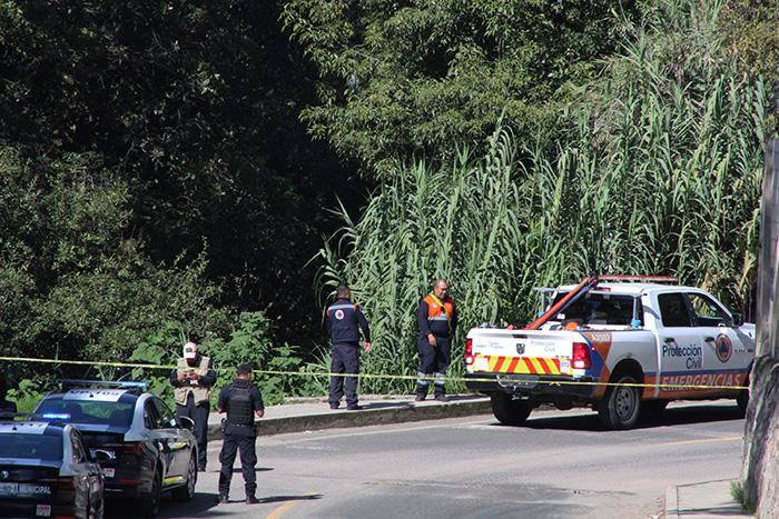 Hallan embolsado y descuartizado en avenida Del Conde, Puebla