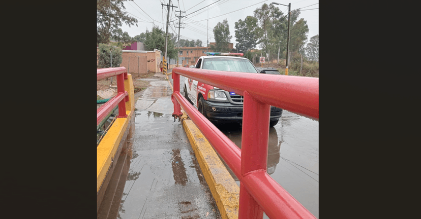 Lluvia genera encharcamientos en varios puntos de Texmelucan