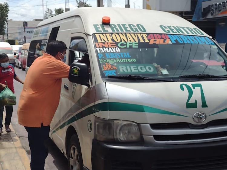 Transportistas de Tehuacán se unen a medidas preventivas contra el Covid