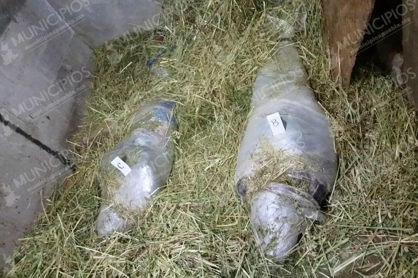 Encuentran bodega con tres cadáveres envueltos en Tepeaca