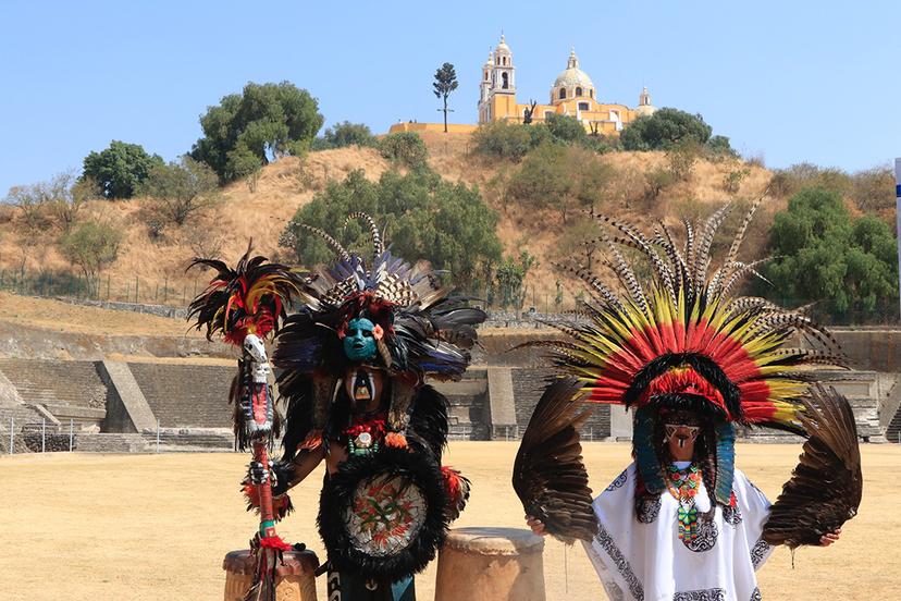 Parque de las 7 Culturas en Cholula posible escenario del Equinoccio de Primavera 