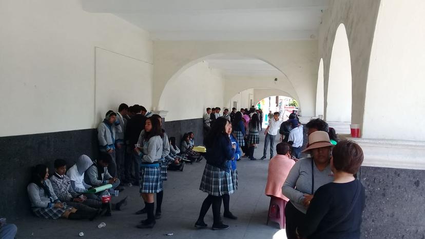 Exigen en Huejotzingo más seguridad en escuelas