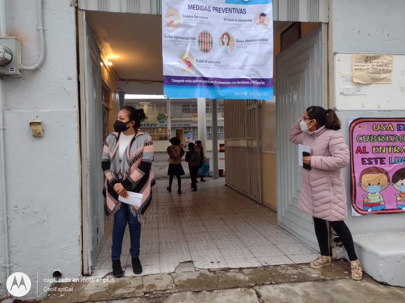 En medio del temor y la esperanza, regresan a clases presenciales en Texmelucan