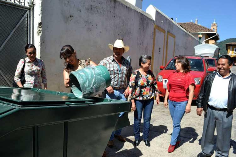 Modernizan sistema de recolección de basura en Zacapoaxtla