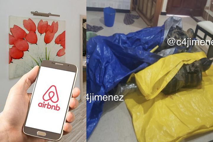 Rentó su casa por AirBnB y le dejaron dos cadáveres