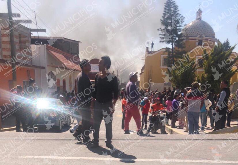 Explosión de polvorín cimbra viviendas en Tepeaca