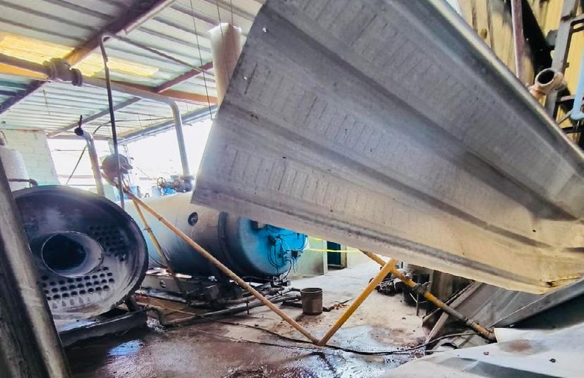 Explosión en fábrica textil sacude junta auxiliar de Ocoyucan