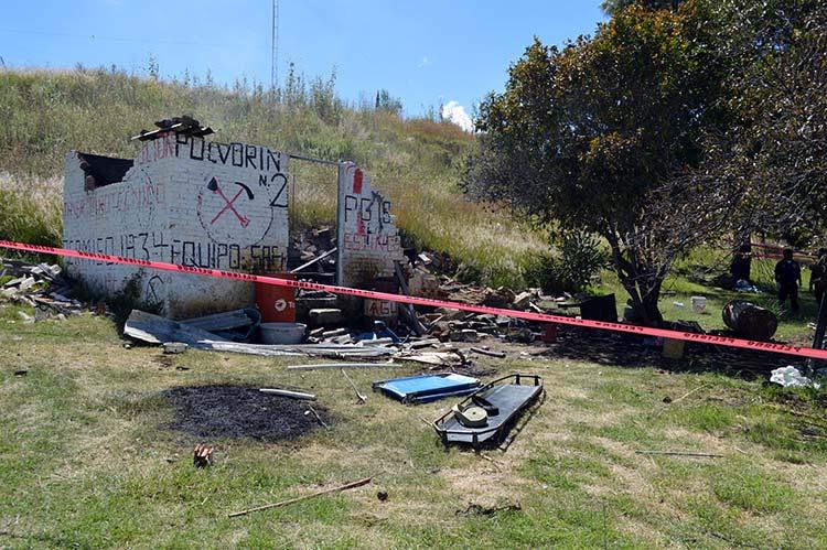 Se eleva a cinco el número de muertos por explosión de polvorín en Cholula