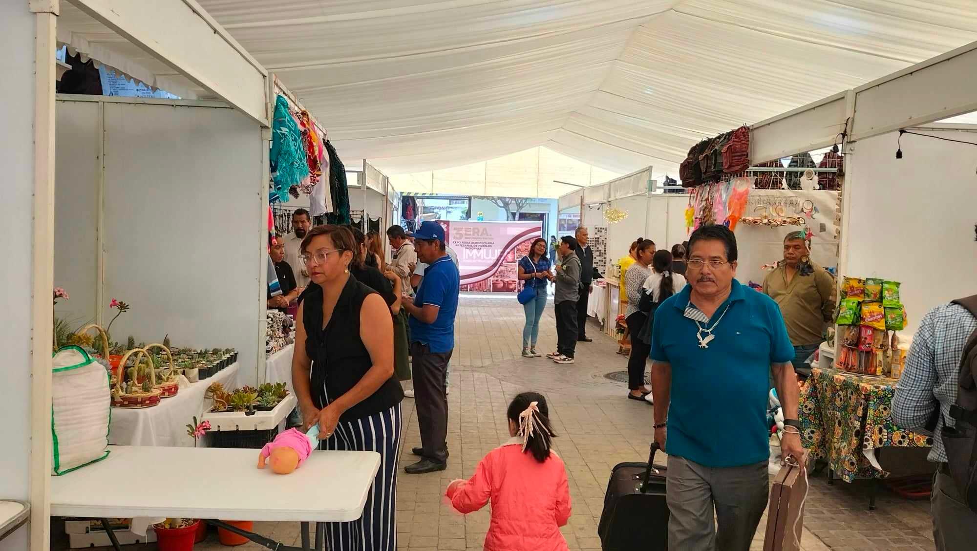 Realizan en Tehuacán la tercera Expo feria de Productos Agropecuarios de Pueblos Indígenas