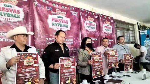 Presentan Expo Fiestas Patrias en Tehuacán  