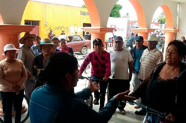 Vecinos evitan expropiación de predio para vaso regulador en San Pedro