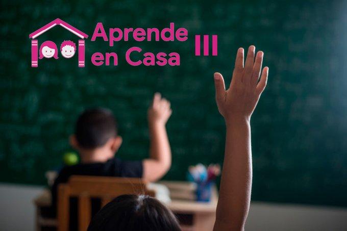 Aprende en casa III: horarios de las clases de la SEP 