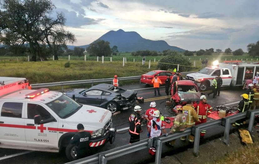 Accidente en la Amozoc-Perote deja tres personas muertas