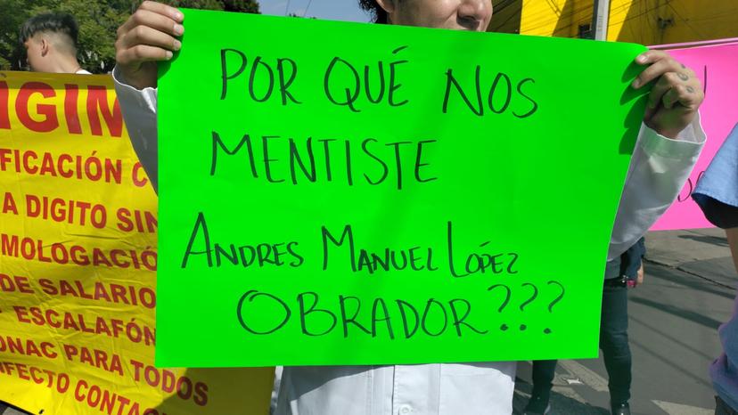 Bloqueos de médicos en la Ciudad de México